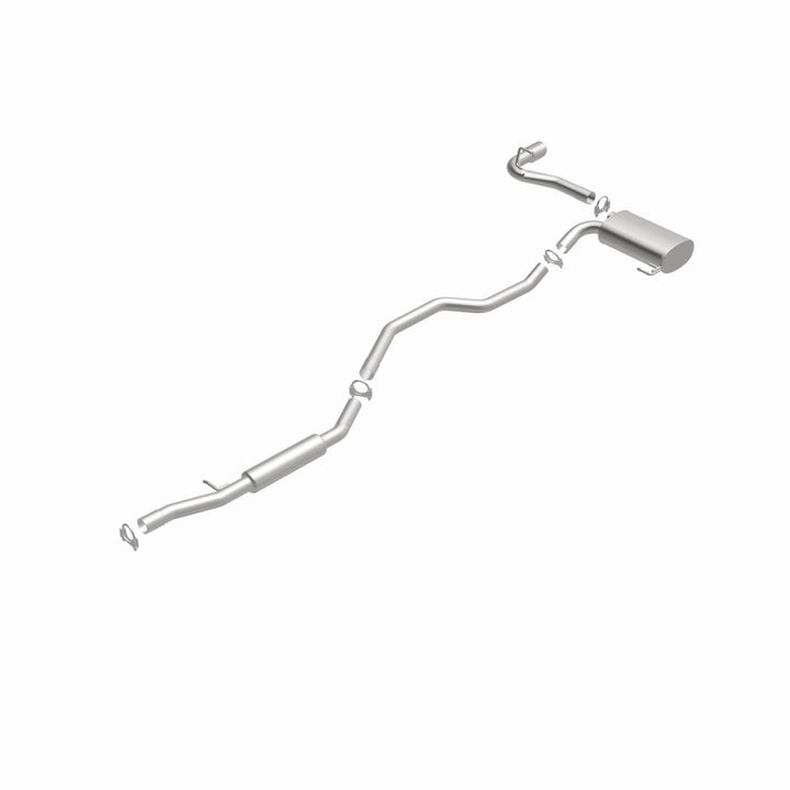 BRExhaust Direct-Fit Replacement Exhaust Kit - Jeep Compass / Patriot 2011-2017, 360 degree view