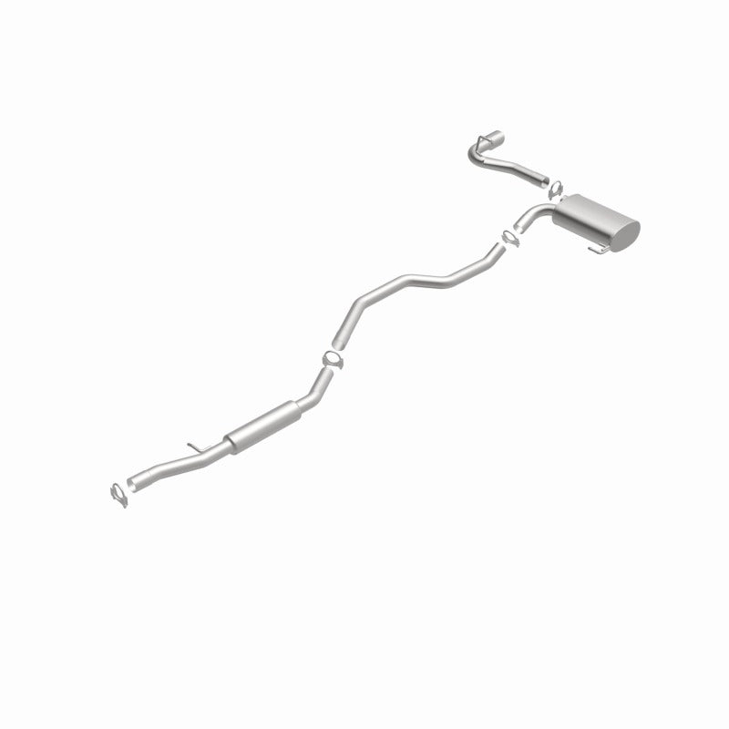 BRExhaust Direct-Fit Replacement Exhaust Kit - Jeep Compass / Patriot 2011-2017, 360 degree view