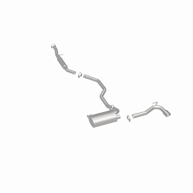 BRExhaust Direct-Fit Replacement Exhaust Kit - Jeep Compass / Patriot 2011-2017, 360 degree view
