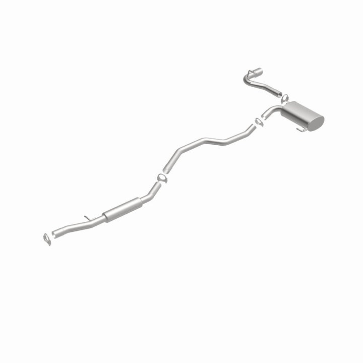 BRExhaust Direct-Fit Replacement Exhaust Kit - Jeep Compass / Patriot 2011-2017, 360 degree view