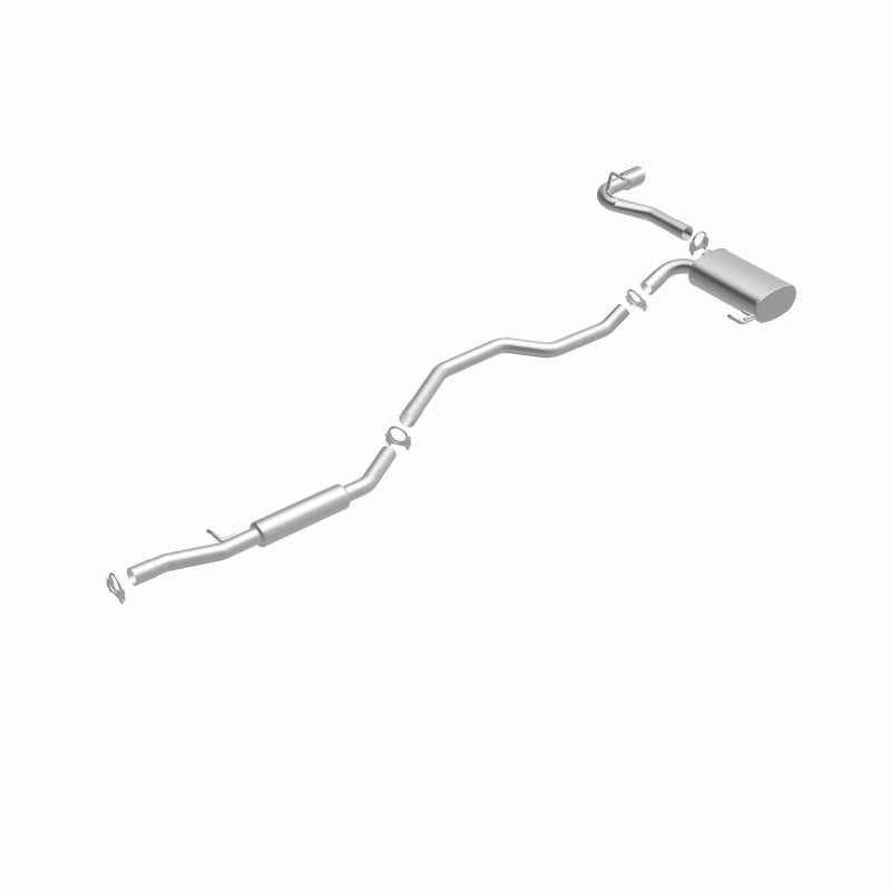 BRExhaust Direct-Fit Replacement Exhaust Kit - Jeep Compass / Patriot 2011-2017, 360 degree view