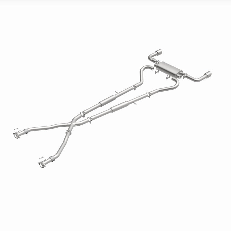 BRExhaust Direct-Fit Replacement Exhaust Kit - Infiniti Q50 2014-2023, 360 degree view