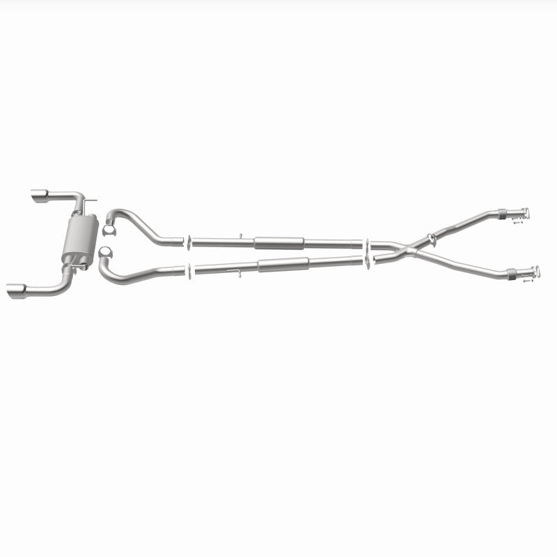 BRExhaust Direct-Fit Replacement Exhaust Kit - Infiniti Q50 2014-2023, 360 degree view