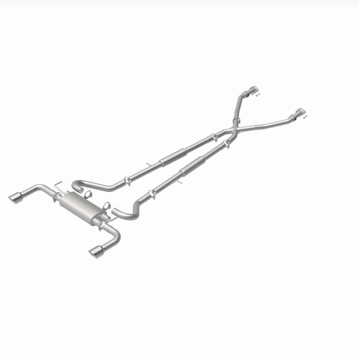 BRExhaust Direct-Fit Replacement Exhaust Kit - Infiniti Q50 2014-2023, 360 degree view