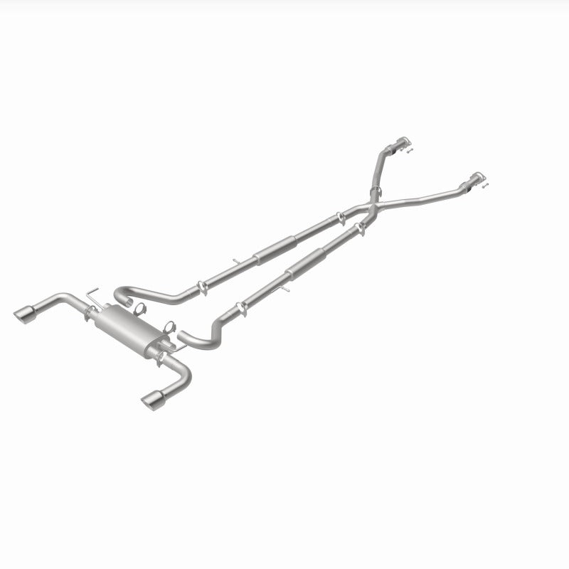 BRExhaust Direct-Fit Replacement Exhaust Kit - Infiniti Q50 2014-2023, 360 degree view