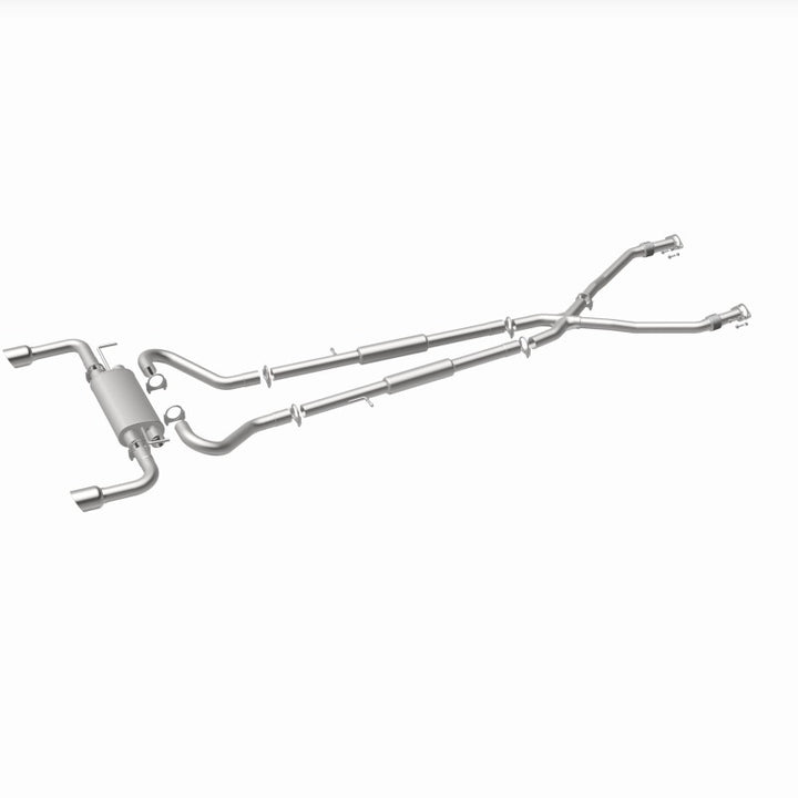 BRExhaust Direct-Fit Replacement Exhaust Kit - Infiniti Q50 2014-2023, 360 degree view