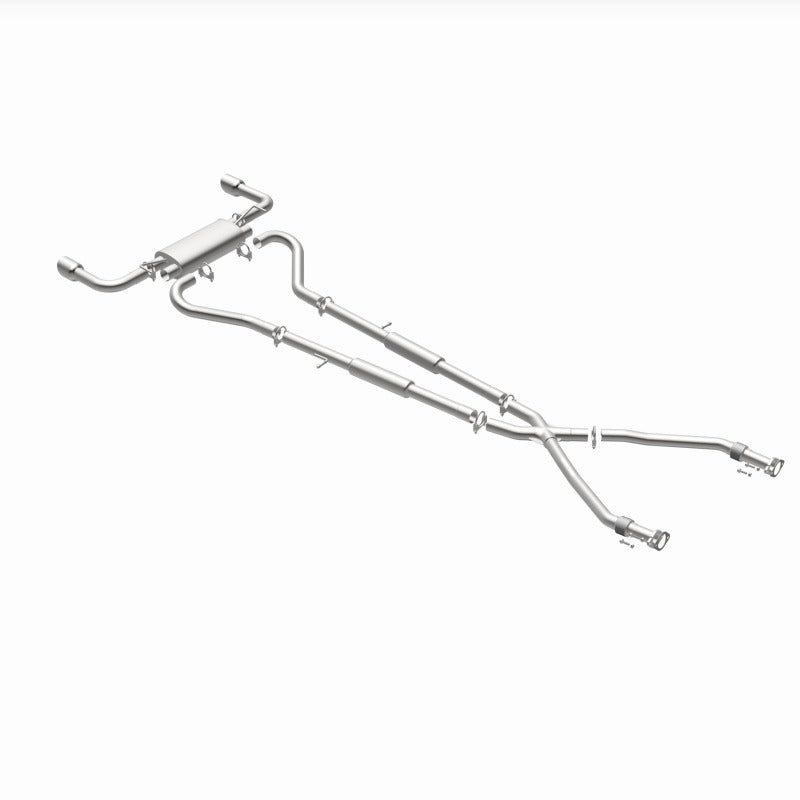 BRExhaust Direct-Fit Replacement Exhaust Kit - Infiniti Q50 2014-2023, 360 degree view