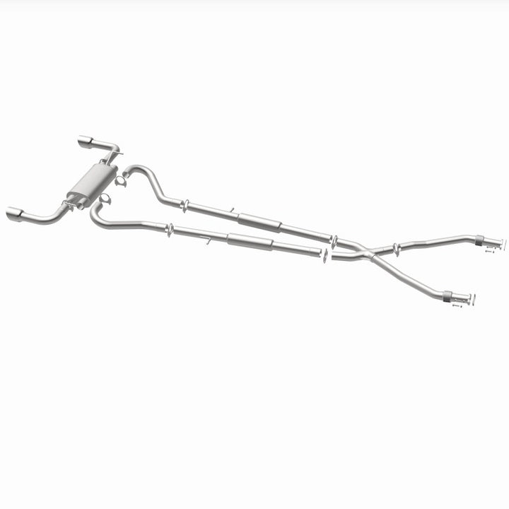 BRExhaust Direct-Fit Replacement Exhaust Kit - Infiniti Q50 2014-2023, 360 degree view