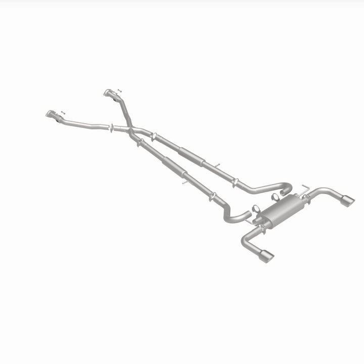 BRExhaust Direct-Fit Replacement Exhaust Kit - Infiniti Q50 2014-2023, 360 degree view