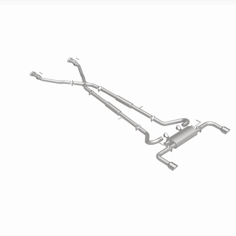 BRExhaust Direct-Fit Replacement Exhaust Kit - Infiniti Q50 2014-2023, 360 degree view