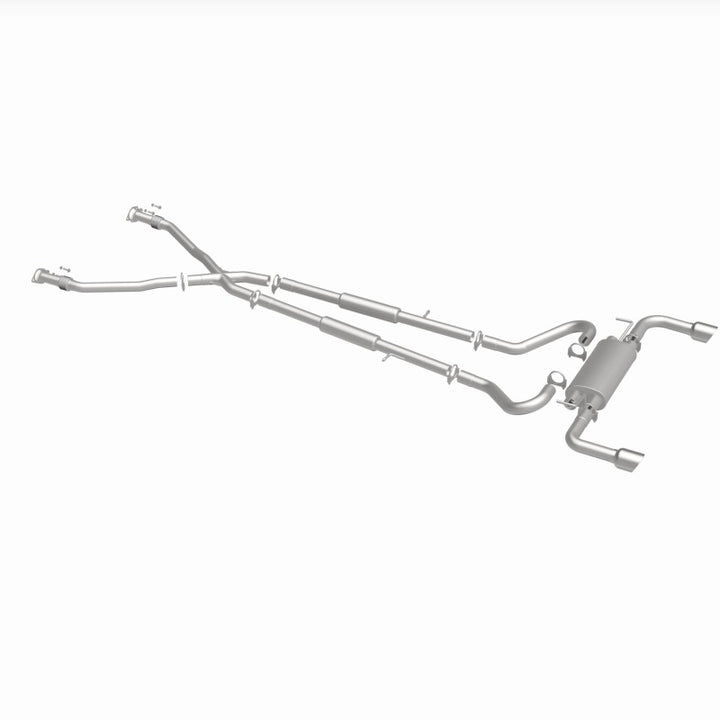 BRExhaust Direct-Fit Replacement Exhaust Kit - Infiniti Q50 2014-2023, 360 degree view