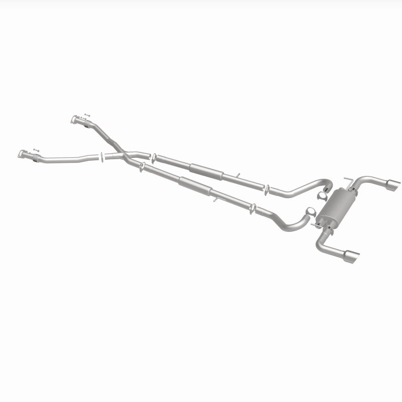 BRExhaust Direct-Fit Replacement Exhaust Kit - Infiniti Q50 2014-2023, 360 degree view