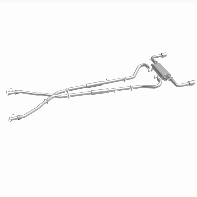 BRExhaust Direct-Fit Replacement Exhaust Kit - Infiniti Q50 2014-2023, 360 degree view