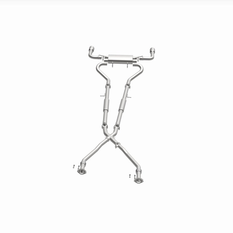 BRExhaust Direct-Fit Replacement Exhaust Kit - Infiniti Q50 2014-2023, 360 degree view