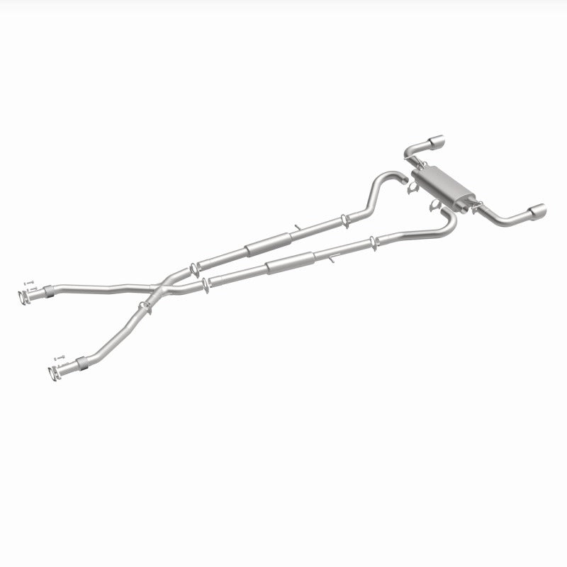 BRExhaust Direct-Fit Replacement Exhaust Kit - Infiniti Q50 2014-2023, 360 degree view