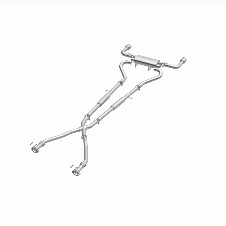 BRExhaust Direct-Fit Replacement Exhaust Kit - Infiniti Q50 2014-2023, 360 degree view
