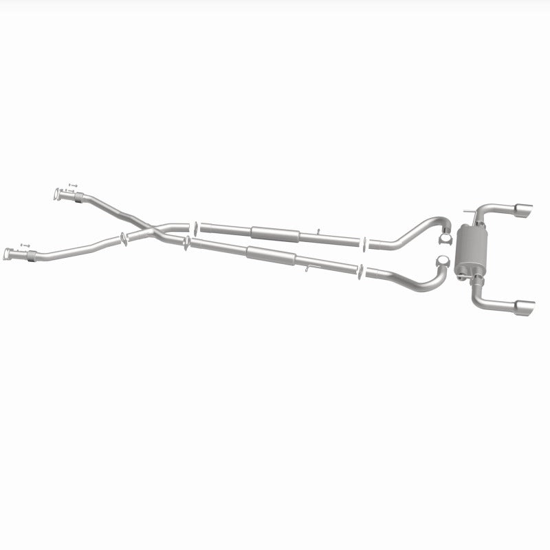 BRExhaust Direct-Fit Replacement Exhaust Kit - Infiniti Q50 2014-2023, 360 degree view