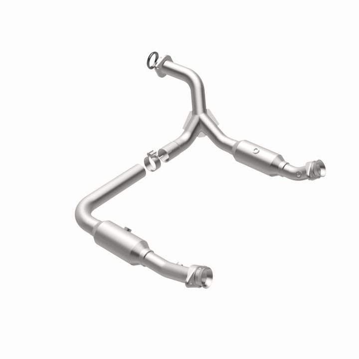 MagnaFlow CARB-Compliant Direct-Fit Catalytic Converter - Ford Explorer / Sport Trac / Mercury Mountaineer 4.6L 2006-2010, 360 degree view