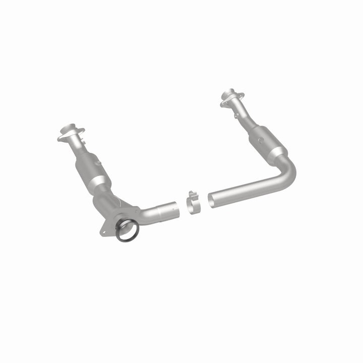 MagnaFlow CARB-Compliant Direct-Fit Catalytic Converter - Ford Explorer / Sport Trac / Mercury Mountaineer 4.6L 2006-2010, 360 degree view