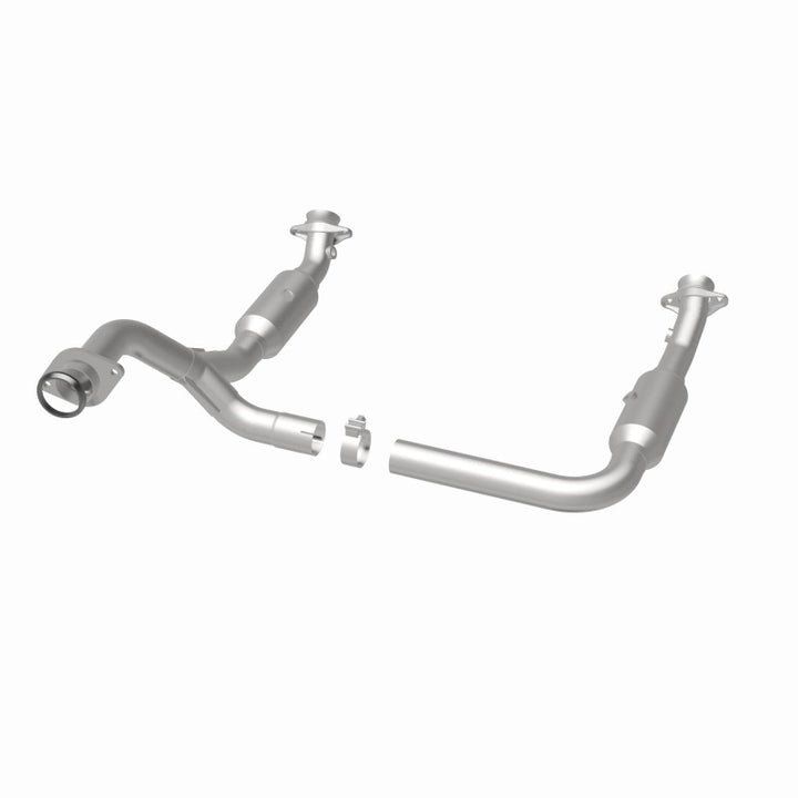 MagnaFlow CARB-Compliant Direct-Fit Catalytic Converter - Ford Explorer / Sport Trac / Mercury Mountaineer 4.6L 2006-2010, 360 degree view