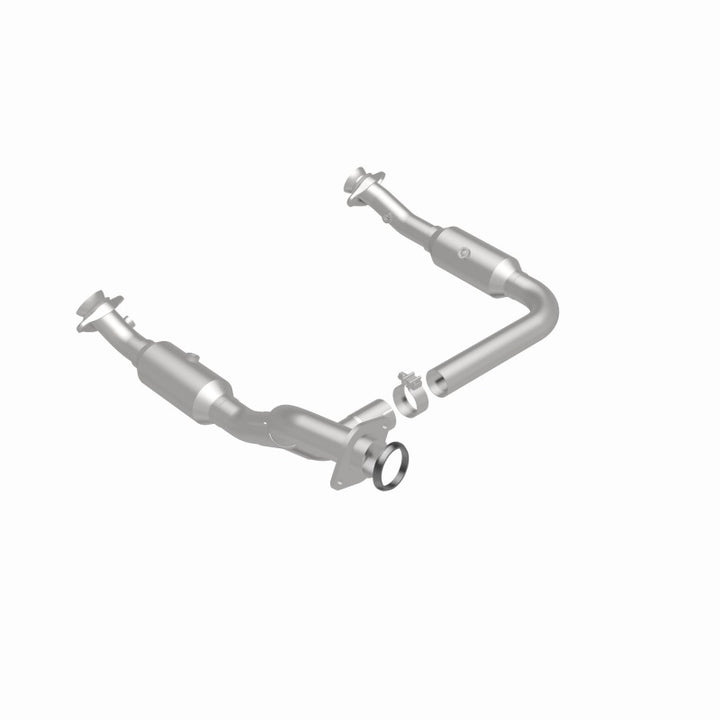 MagnaFlow CARB-Compliant Direct-Fit Catalytic Converter - Ford Explorer / Sport Trac / Mercury Mountaineer 4.6L 2006-2010, 360 degree view