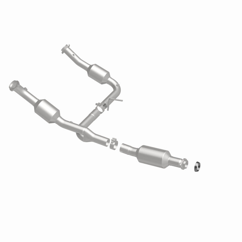 MagnaFlow CARB Compliant Primary Direct-Fit Catalytic Converter - Ford Explorer / Mercury Mountaineer 2004-2005, 360 degree view