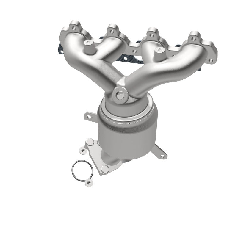 MagnaFlow CARB-Grade Direct-Fit Manifold Catalytic Converter - Honda Civic 1996-2000 1.6L, view 4