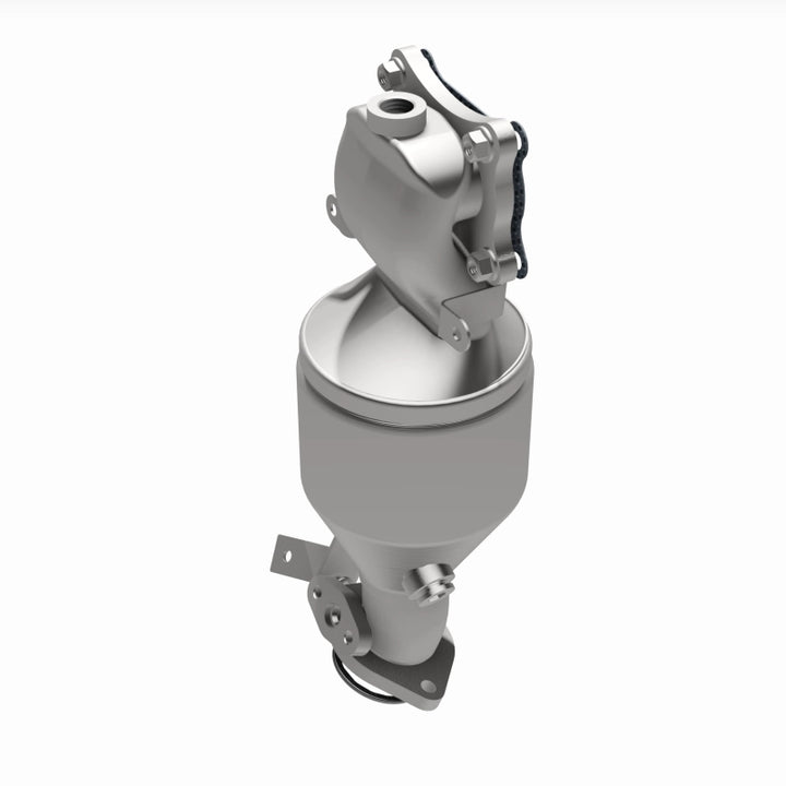 MagnaFlow CARB-Grade Direct-Fit Manifold Catalytic Converter - Honda Pilot / Passport / Accord / Acura MDX 3.5L 2016-2022, 360 degree view