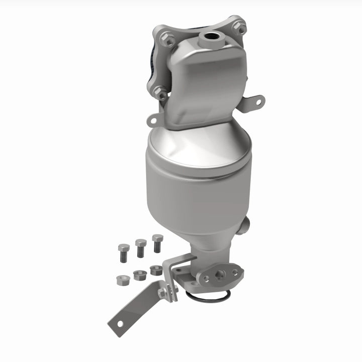 MagnaFlow CARB-Grade Direct-Fit Manifold Catalytic Converter - Honda Pilot / Passport / Accord / Acura MDX 3.5L 2016-2022, 360 degree view