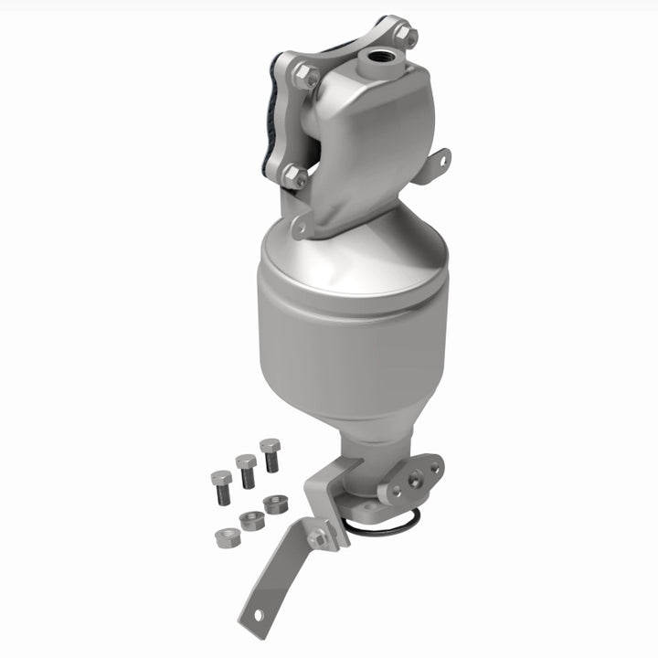 MagnaFlow CARB-Grade Direct-Fit Manifold Catalytic Converter - Honda Pilot / Passport / Accord / Acura MDX 3.5L 2016-2022, 360 degree view