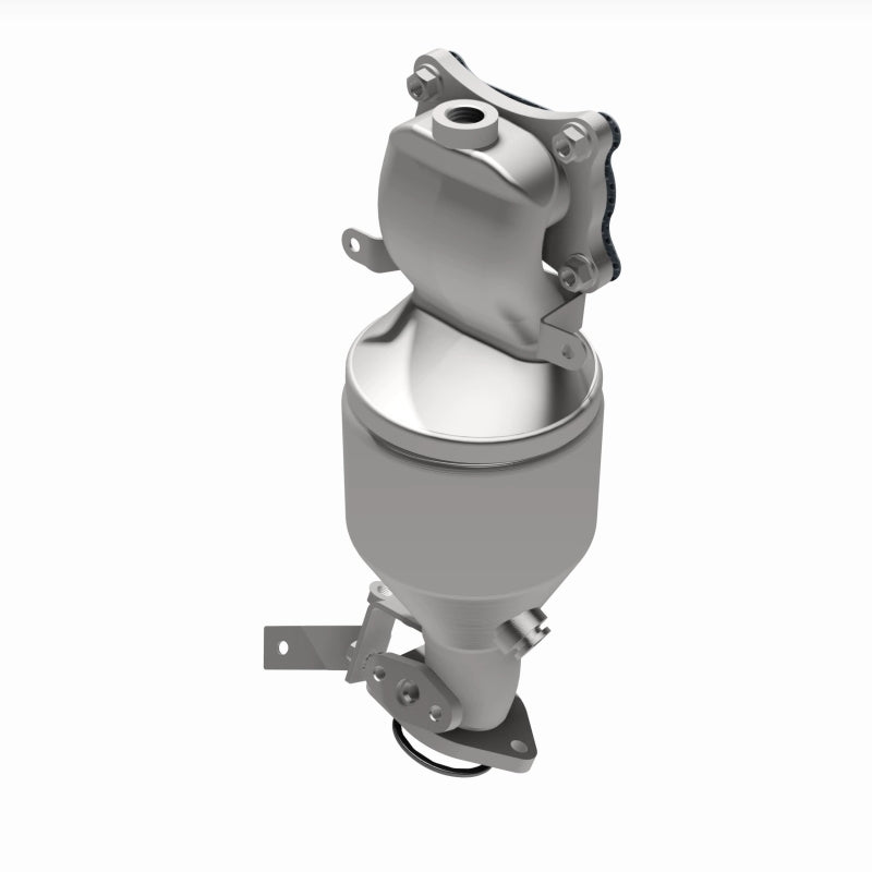 MagnaFlow CARB-Grade Direct-Fit Manifold Catalytic Converter - Honda Pilot / Passport / Accord / Acura MDX 3.5L 2016-2022, 360 degree view