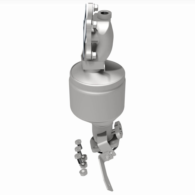 MagnaFlow CARB-Grade Direct-Fit Manifold Catalytic Converter - Honda Pilot / Passport / Accord / Acura MDX 3.5L 2016-2022, 360 degree view