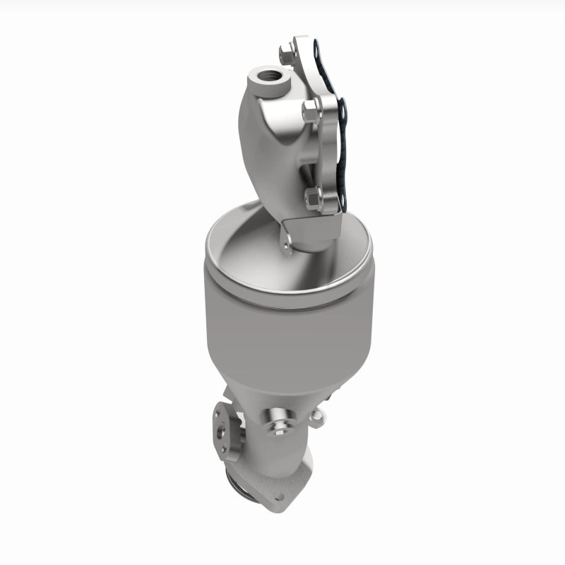 MagnaFlow CARB-Grade Direct-Fit Manifold Catalytic Converter - Honda Pilot / Passport / Accord / Acura MDX 3.5L 2016-2022, 360 degree view