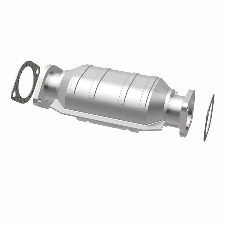 MagnaFlow CARB Rear Secondary Catalytic Converter - Nissan Maxima / Infiniti I35 2002-2004, 360 degree view