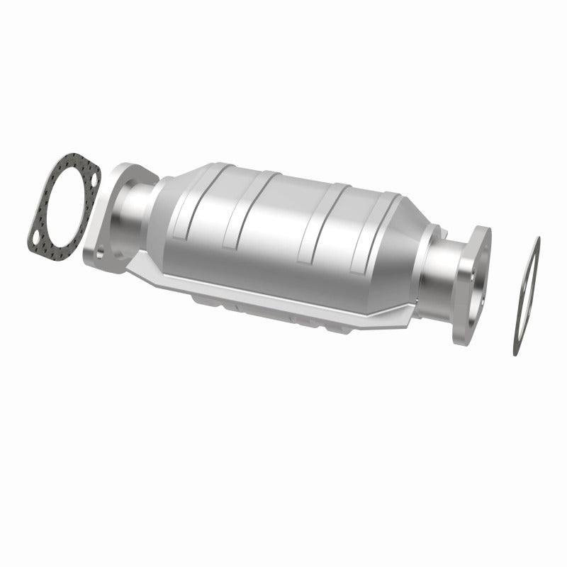 MagnaFlow CARB Rear Secondary Catalytic Converter - Nissan Maxima / Infiniti I35 2002-2004, 360 degree view