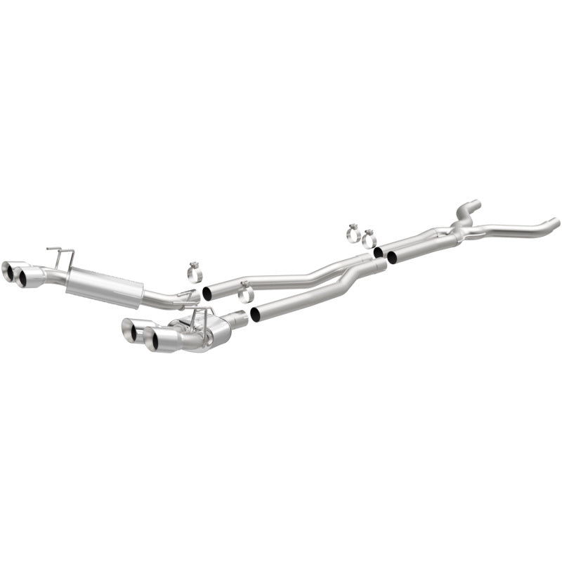 MagnaFlow Cat-Back Exhaust - Chevrolet Camaro ZL1 6.2L Supercharged 2013-2015 - Quad Split Rear Exit