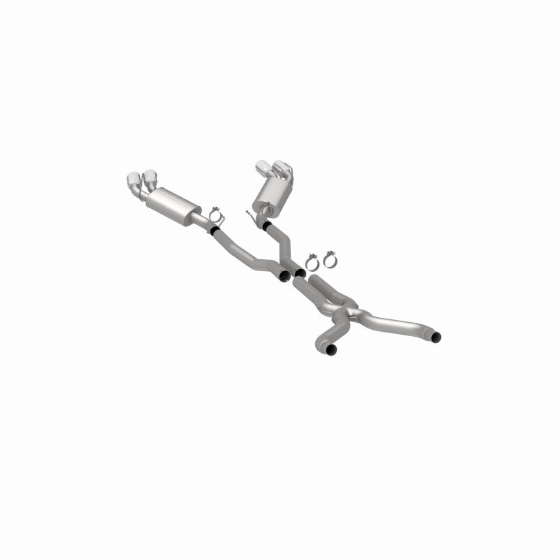 MagnaFlow Cat-Back Exhaust - Chevrolet Camaro ZL1 6.2L Supercharged 2013-2015 - Quad Split Rear Exit, view 7
