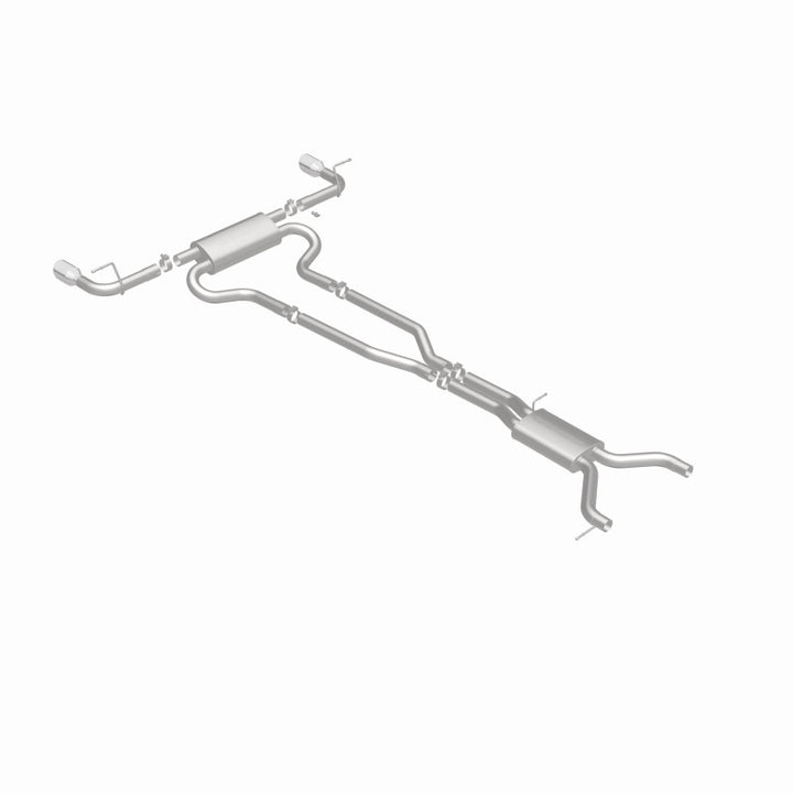 MagnaFlow Cat-Back Exhaust - Audi Q7 4.2L V8 2007-2015 - Dual Split Rear Exit, view 12