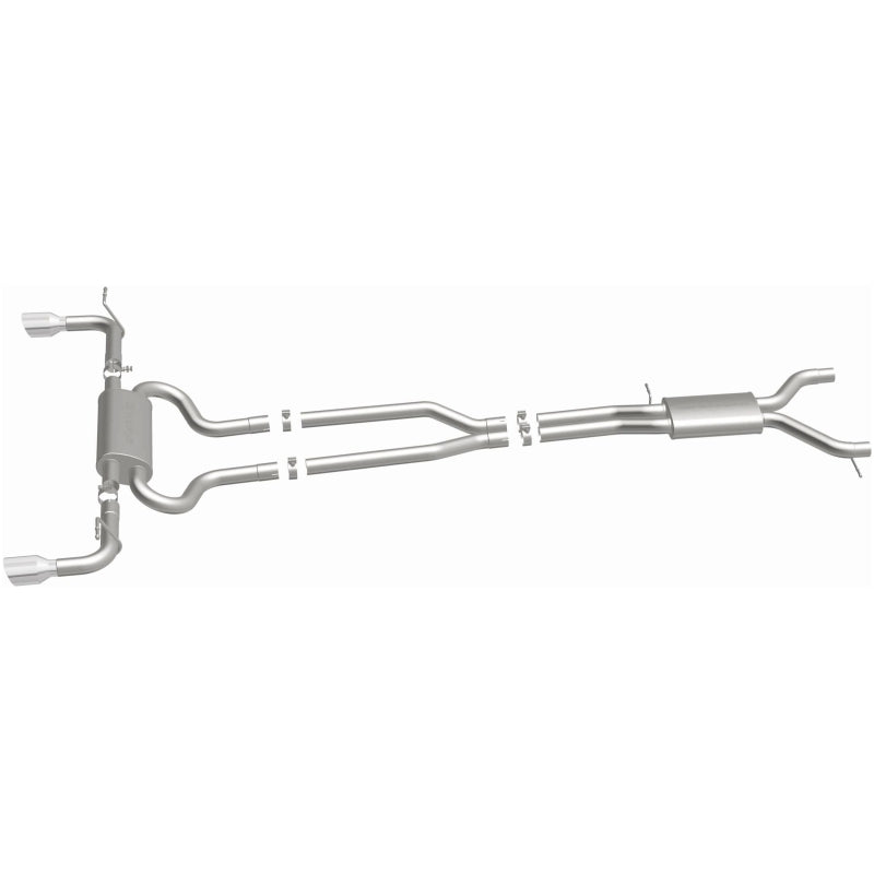 MagnaFlow Cat-Back Exhaust - Audi Q7 4.2L V8 2007-2015 - Dual Split Rear Exit, view 14