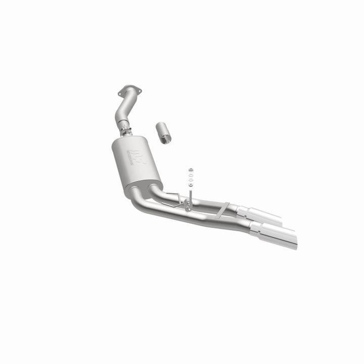 MagnaFlow Cat-Back Exhaust - Ford F-150 2011-2014 - Dual Same Side Exit Before Passenger Rear Tire, view 27