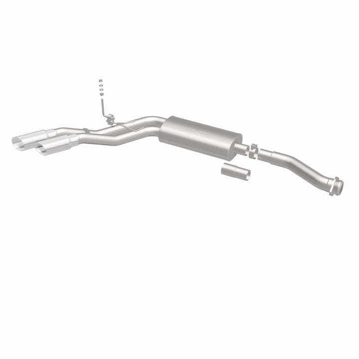 MagnaFlow Cat-Back Exhaust - Ford F-150 2011-2014 - Dual Same Side Exit Before Passenger Rear Tire, view 39