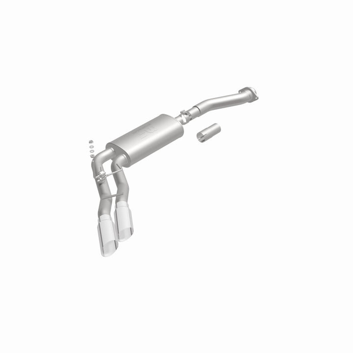 MagnaFlow Cat-Back Exhaust - Ford F-150 2011-2014 - Dual Same Side Exit Before Passenger Rear Tire, view 40