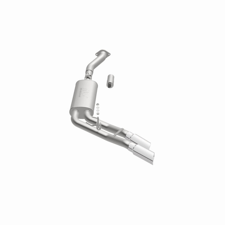 MagnaFlow Cat-Back Exhaust - Ford F-150 2011-2014 - Dual Same Side Exit Before Passenger Rear Tire, view 9