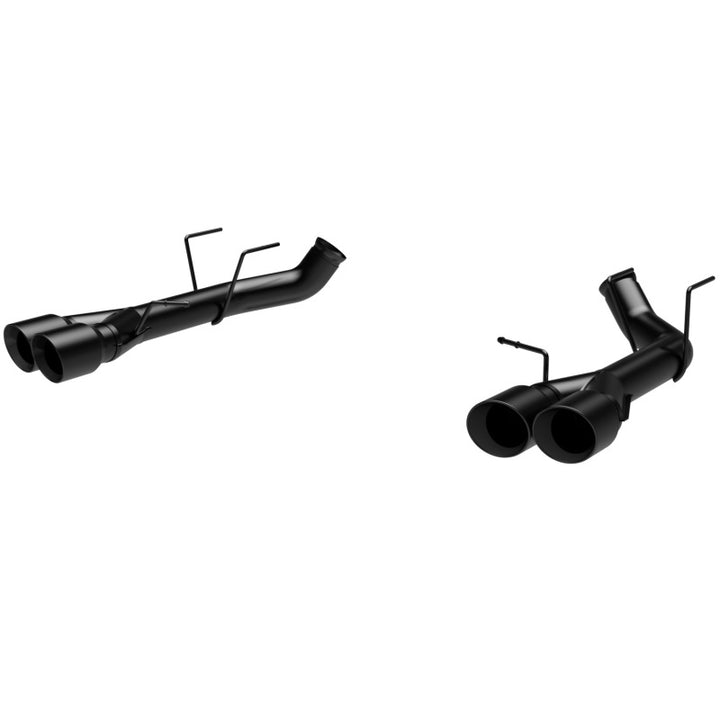 MagnaFlow Cat-Back Exhaust - Ford Mustang Shelby GT500 5.8L V8 2013-2014 - Quad Split Rear Exit, view 2