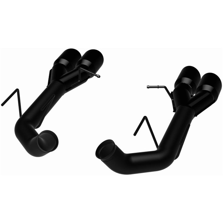 MagnaFlow Cat-Back Exhaust - Ford Mustang Shelby GT500 5.8L V8 2013-2014 - Quad Split Rear Exit, view 44