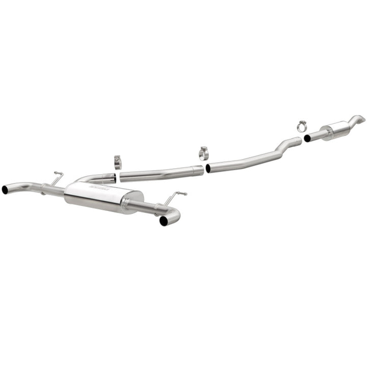 MagnaFlow Cat-Back Exhaust - Lincoln MKZ / Ford Fusion 2.0L Turbo 2013-2020 - Dual Split Rear Exit