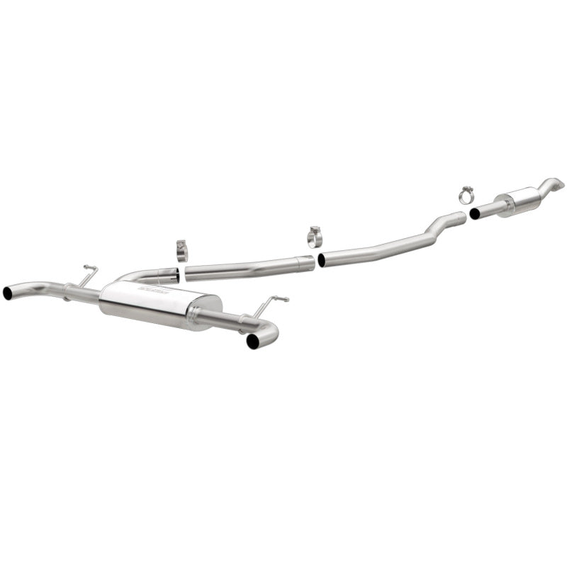 MagnaFlow Cat-Back Exhaust - Lincoln MKZ / Ford Fusion 2.0L Turbo 2013-2020 - Dual Split Rear Exit