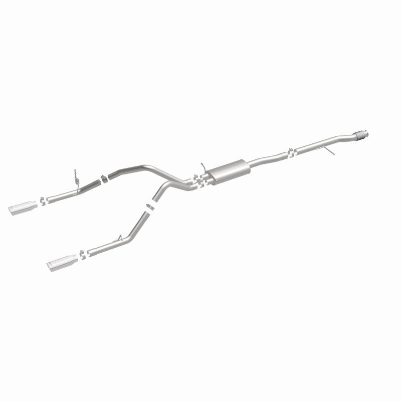 MagnaFlow Cat-Back Exhaust - Chevrolet Silverado / GMC Sierra 1500 5.3L V8 2014-2019 - Crew Cab / Extended Cab Dual Split Rear Exit, view 24
