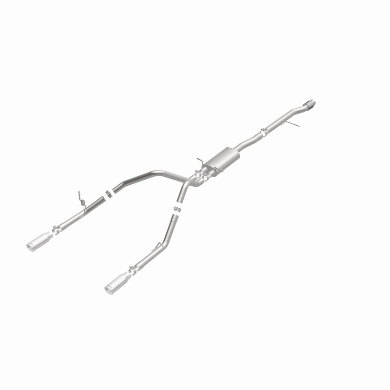 MagnaFlow Cat-Back Exhaust - Chevrolet Silverado / GMC Sierra 1500 5.3L V8 2014-2019 - Crew Cab / Extended Cab Dual Split Rear Exit, view 34