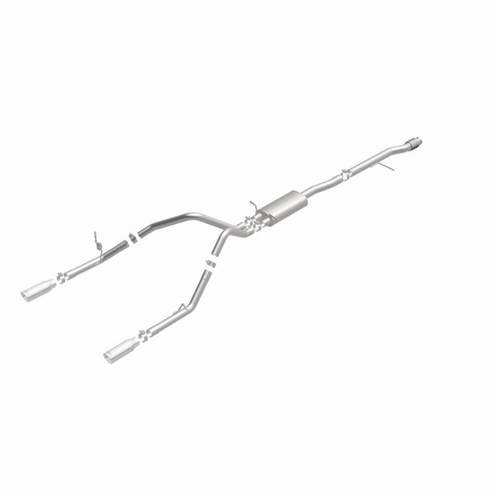 MagnaFlow Cat-Back Exhaust - Chevrolet Silverado / GMC Sierra 1500 5.3L V8 2014-2019 - Crew Cab / Extended Cab Dual Split Rear Exit, view 41